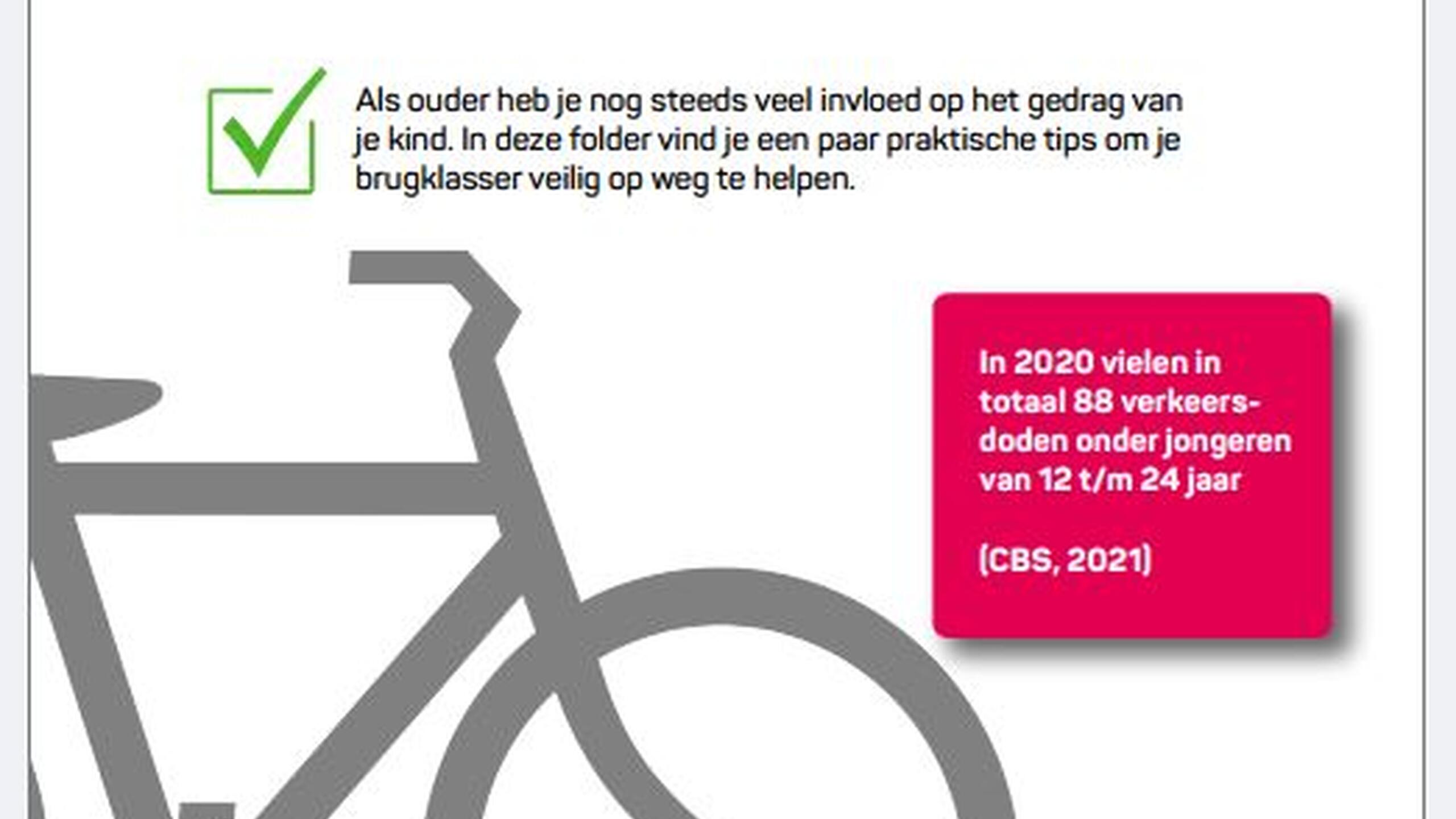 Afbeelding van de folder help jouw brugklasser veilig op weg