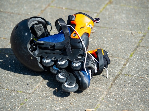 Helm en skates