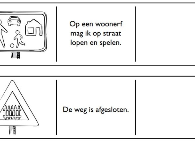 Quiz met verkeersborden