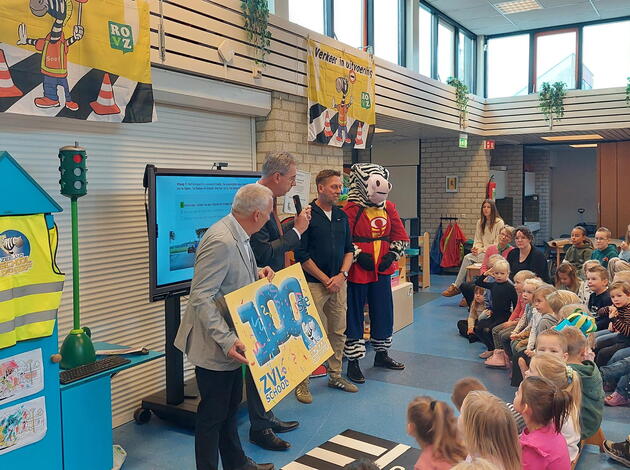 100ste label wordt uitgereikt aan De Leeuwerik