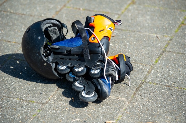 Helm en skates