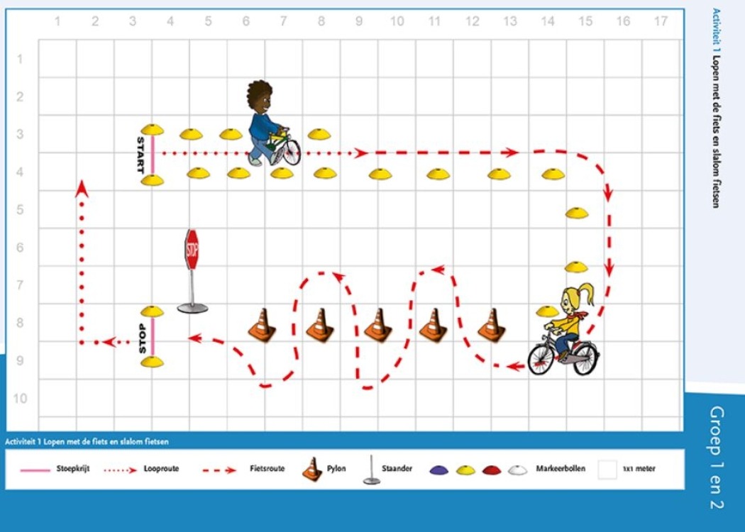 Plattegrond van activiteit 1