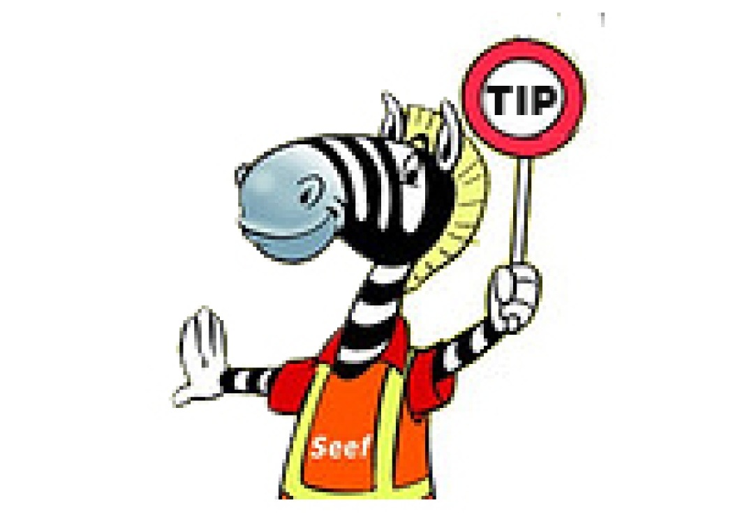 Seef met tip bord